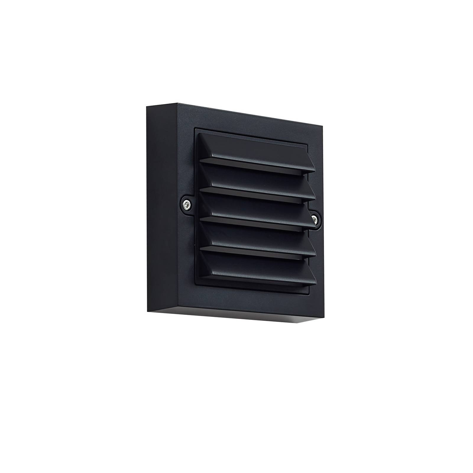 LED-wandlamp buiten - modern - zwart - Kunststof - buitenlamp - Lindby Muro