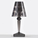 Kartell LED настолна лампа с батерия Батерия, 26 cm, димно сива, IP54