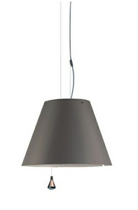Costanza Lampa Wisząca Up/Down Concrete Grey - Luceplan