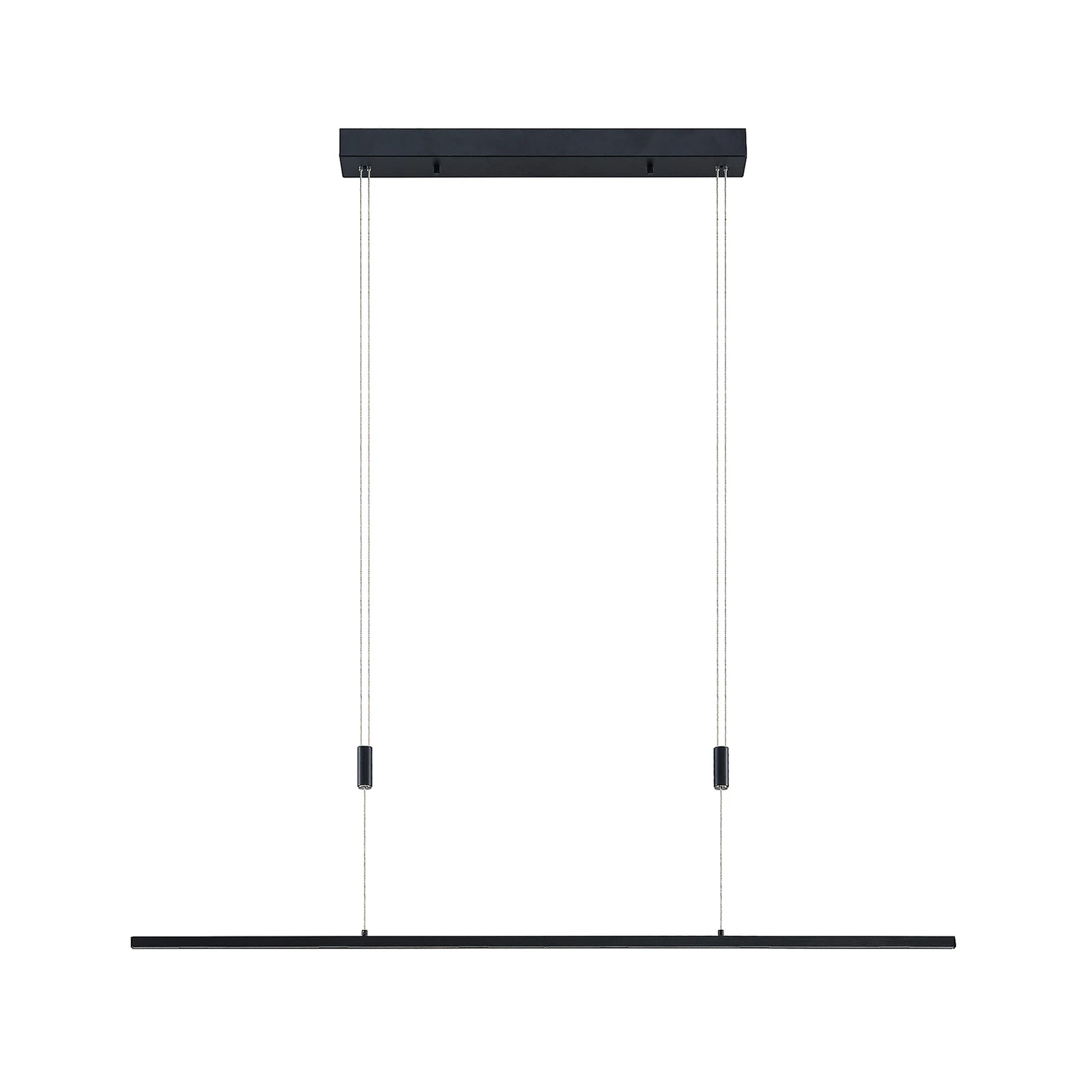 Lampă suspendată LED Lucande Stakato, 120 cm, 6 becuri, dimabilă