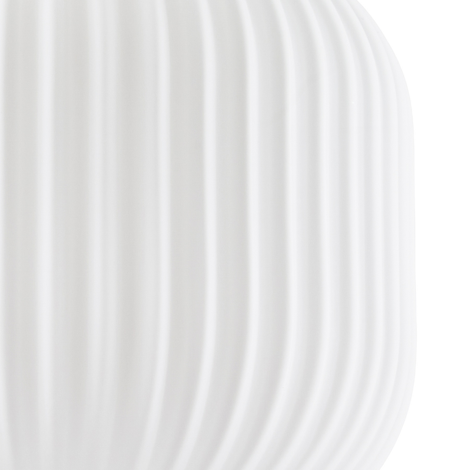 Nola plafondspot Evey, Ø 37 cm, 3-lamps, wit/beige, glas