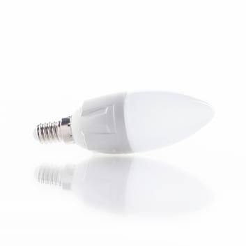 E14 4,9W 830 bombilla LED forma vela blanco cálido