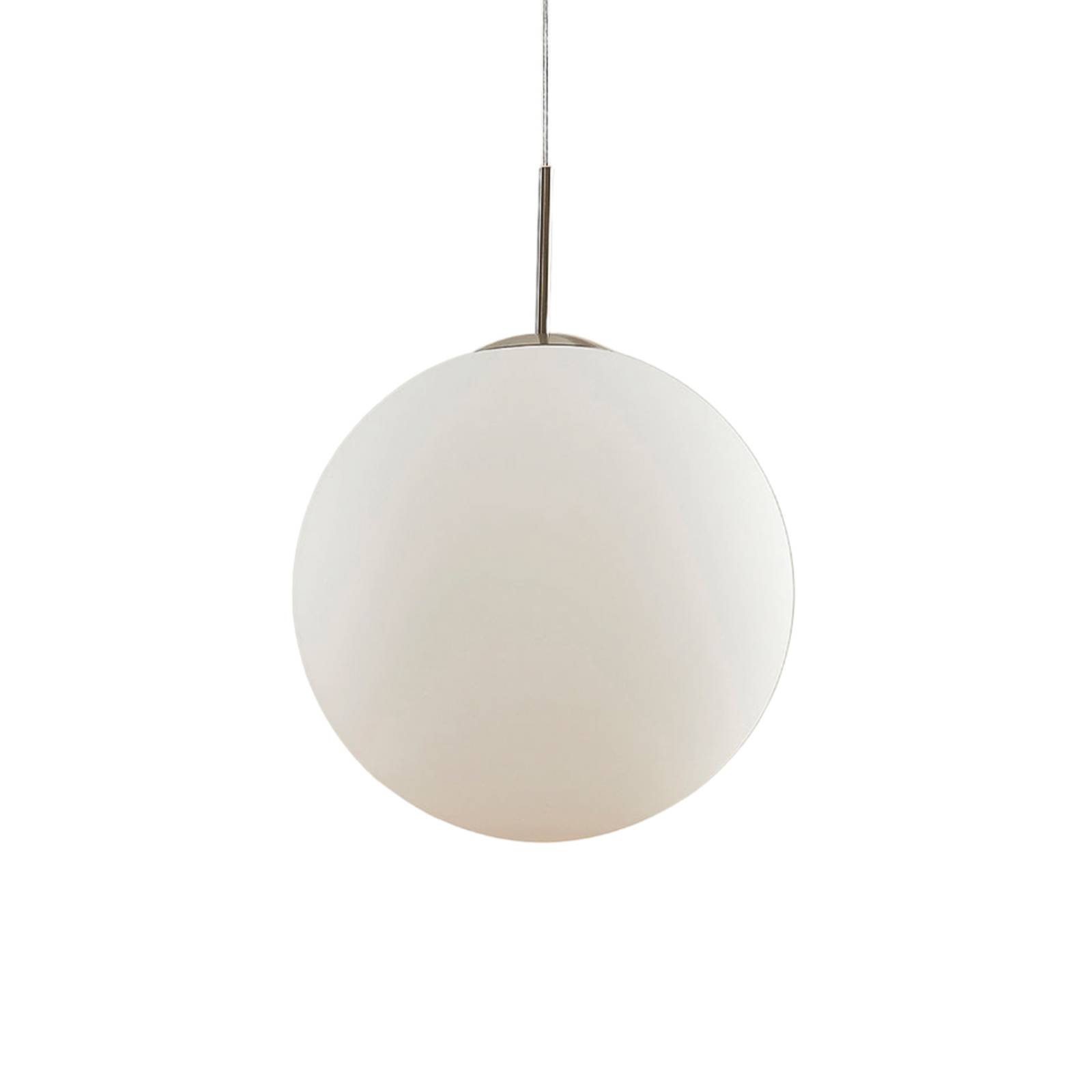 Lindby Smart lámpara colgante LED RGB Rhona, app, para salón / comedor, vidrio, metal, E27, 10 W