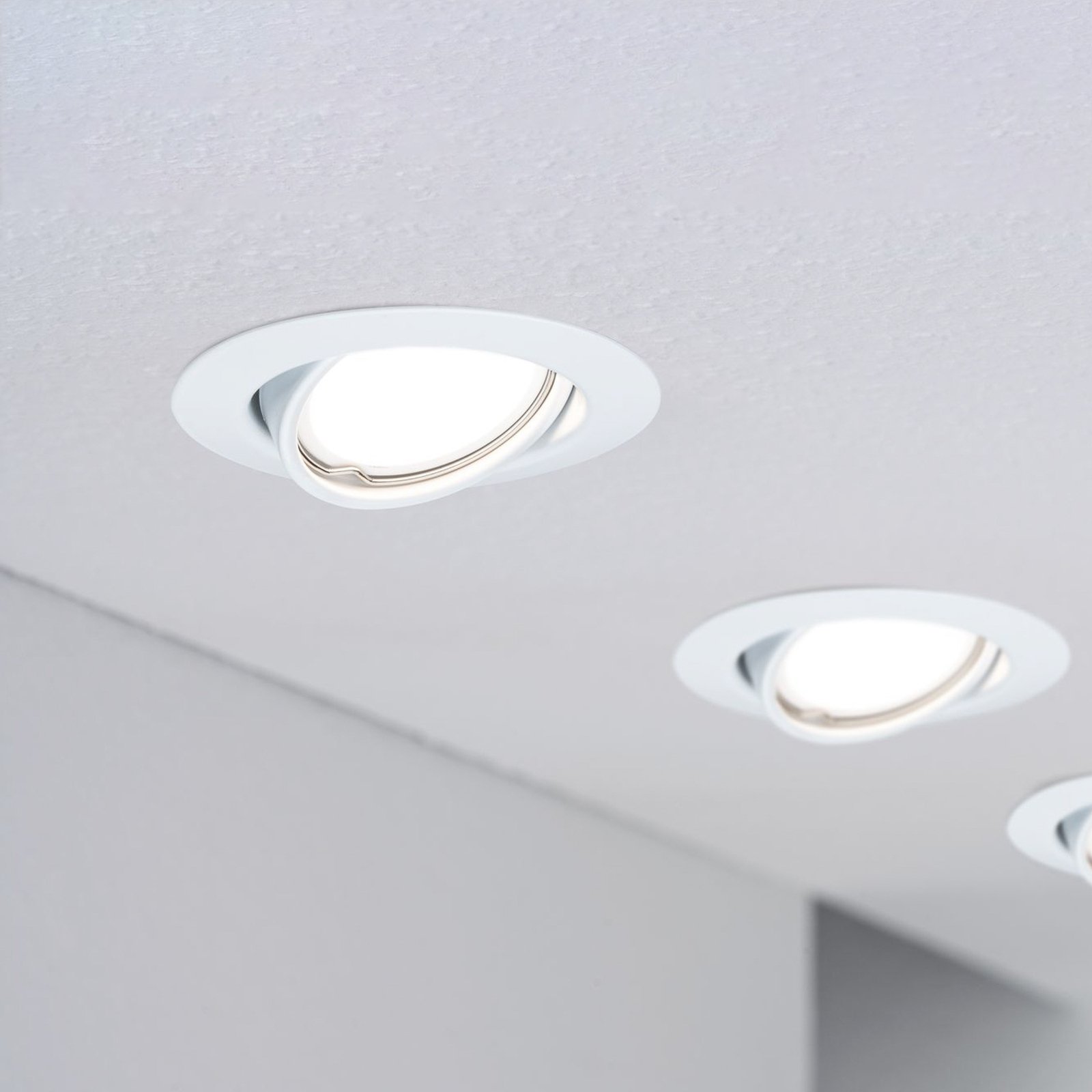 Paulmann Base GU10 recessed spotlight set of 3