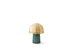 Raku SH8 Portable Stolní Lampa Blue Green/Brass - &Tradition