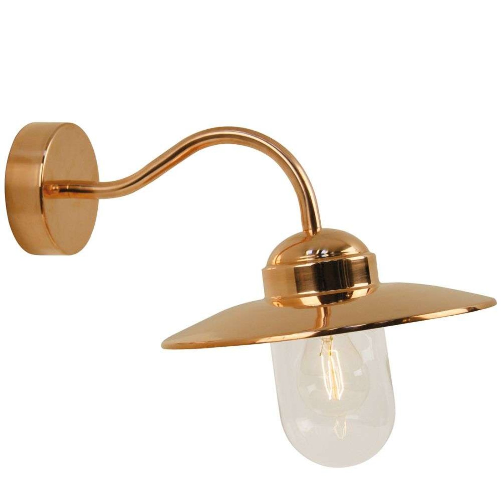 Luxembourg Aplique Exterior Copper - Nordlux