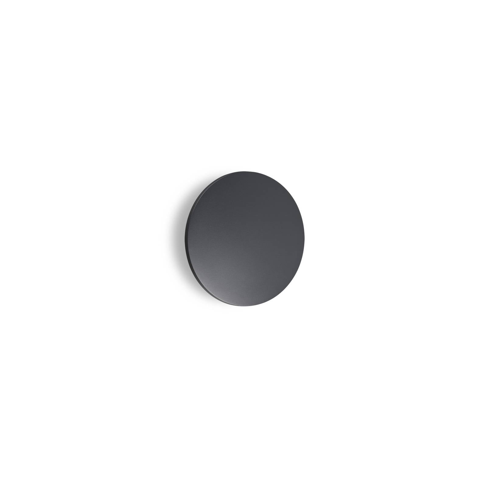 Ideal Lux LED-Außenwandlampe Punto anthrazit Ø 18 cm, Metall