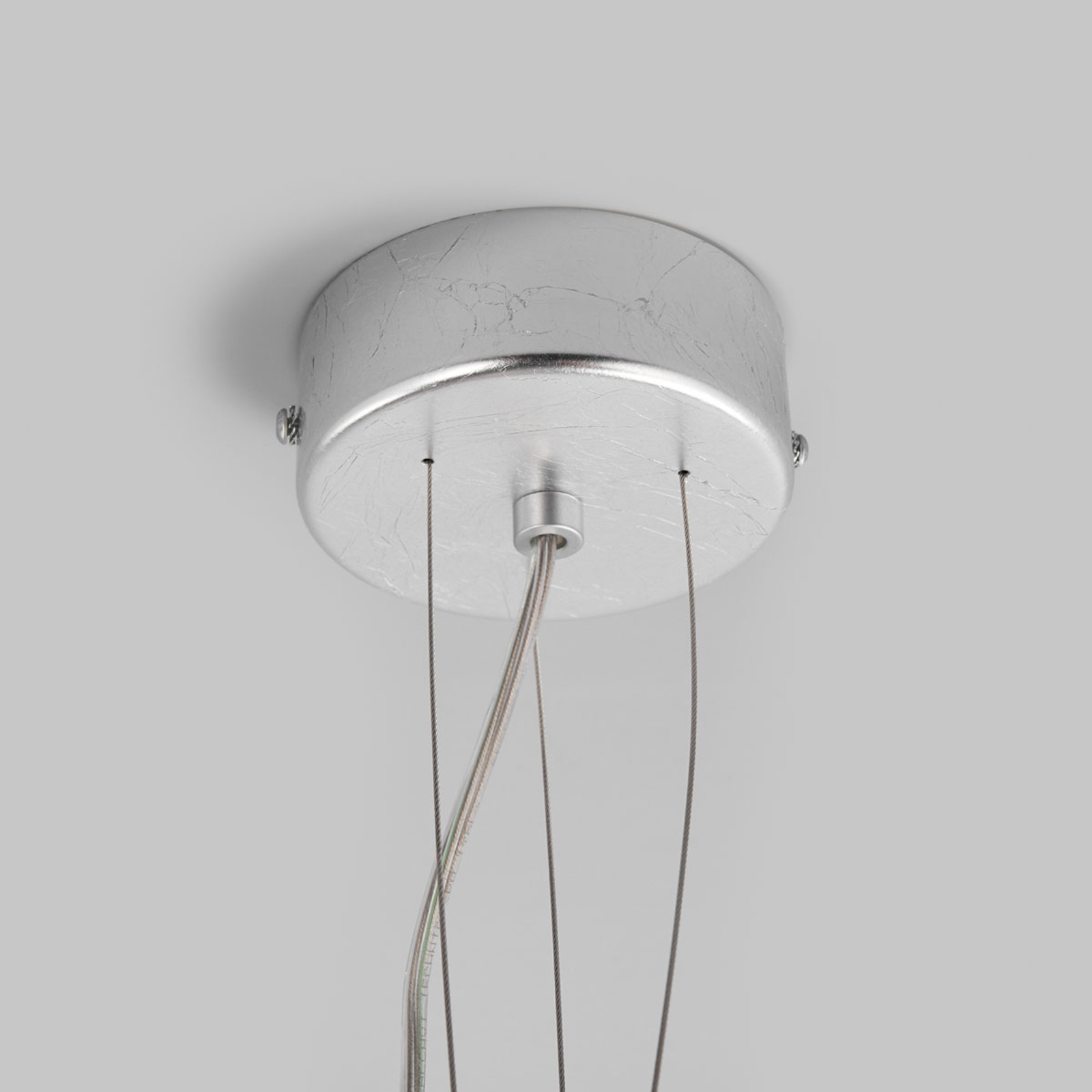 Pura hanglamp wit/zilver, 60cm, 8x G9