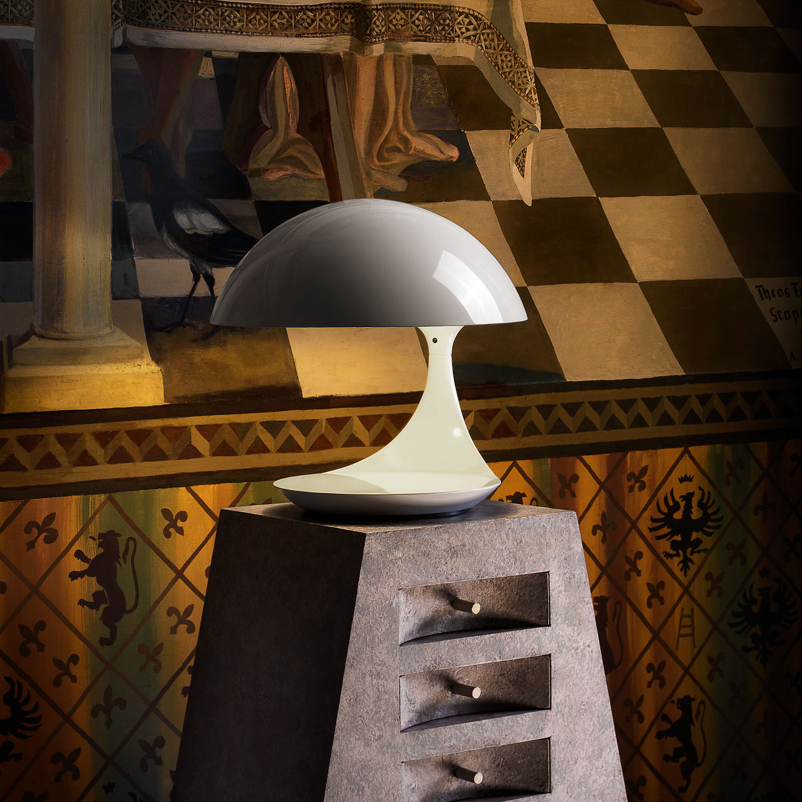 Martinelli Luce Cobra - Retro-Tischleuchte