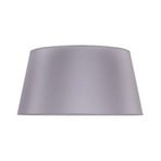 Pantalla Cone altura 25,5 cm, chintz gris/blanco