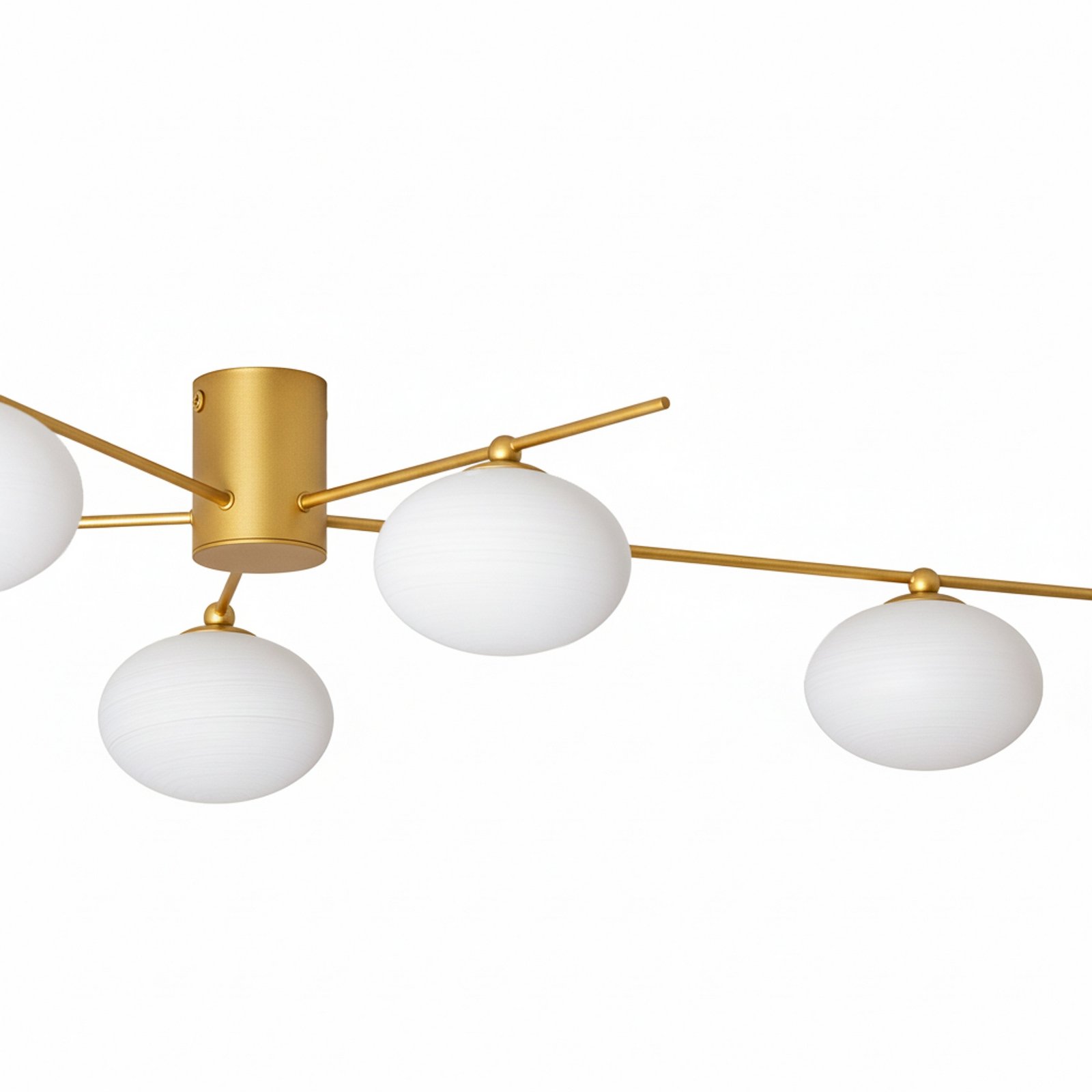 Valisa 5 Plafonnier Or - Lindby