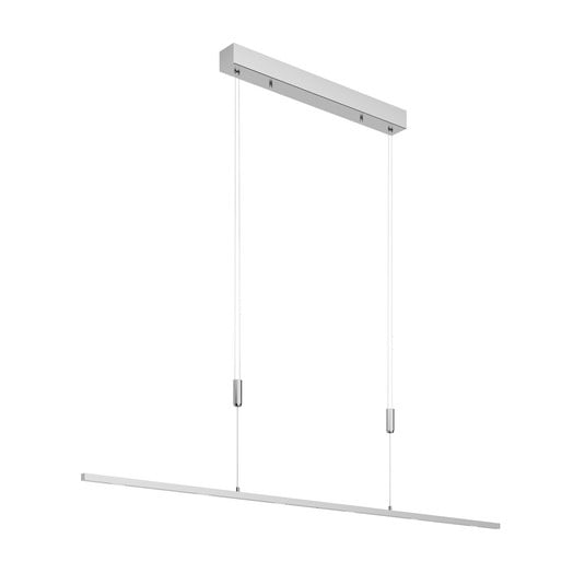 Lampa wisząca Arnik L140 niklowa – Lucande