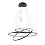 Filippa Pendant Matt Black/White - Lucande