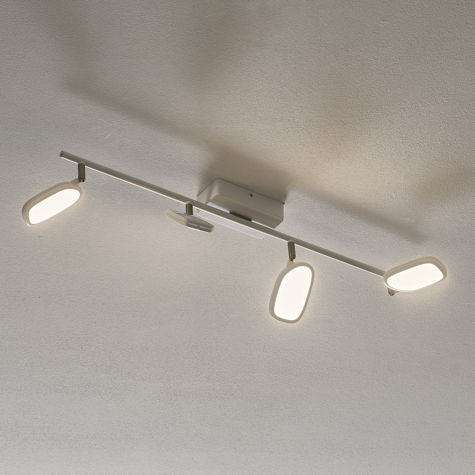 EGLO connect Palombare-C LED ceiling light 4-bulb