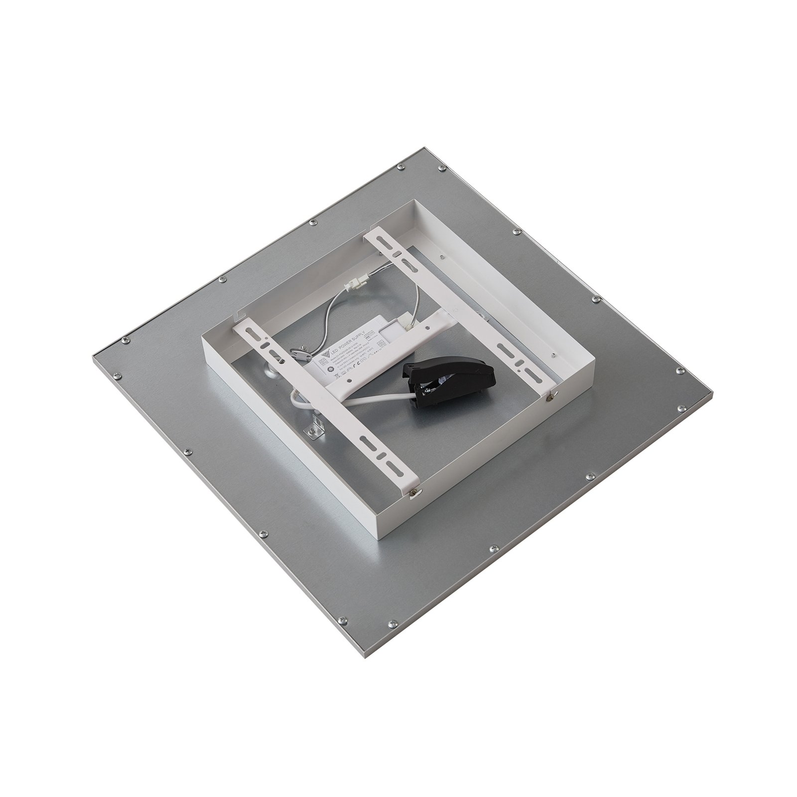 Livel LED Deckenleuchte 4.000K 40x40 White/Silver - Lindby