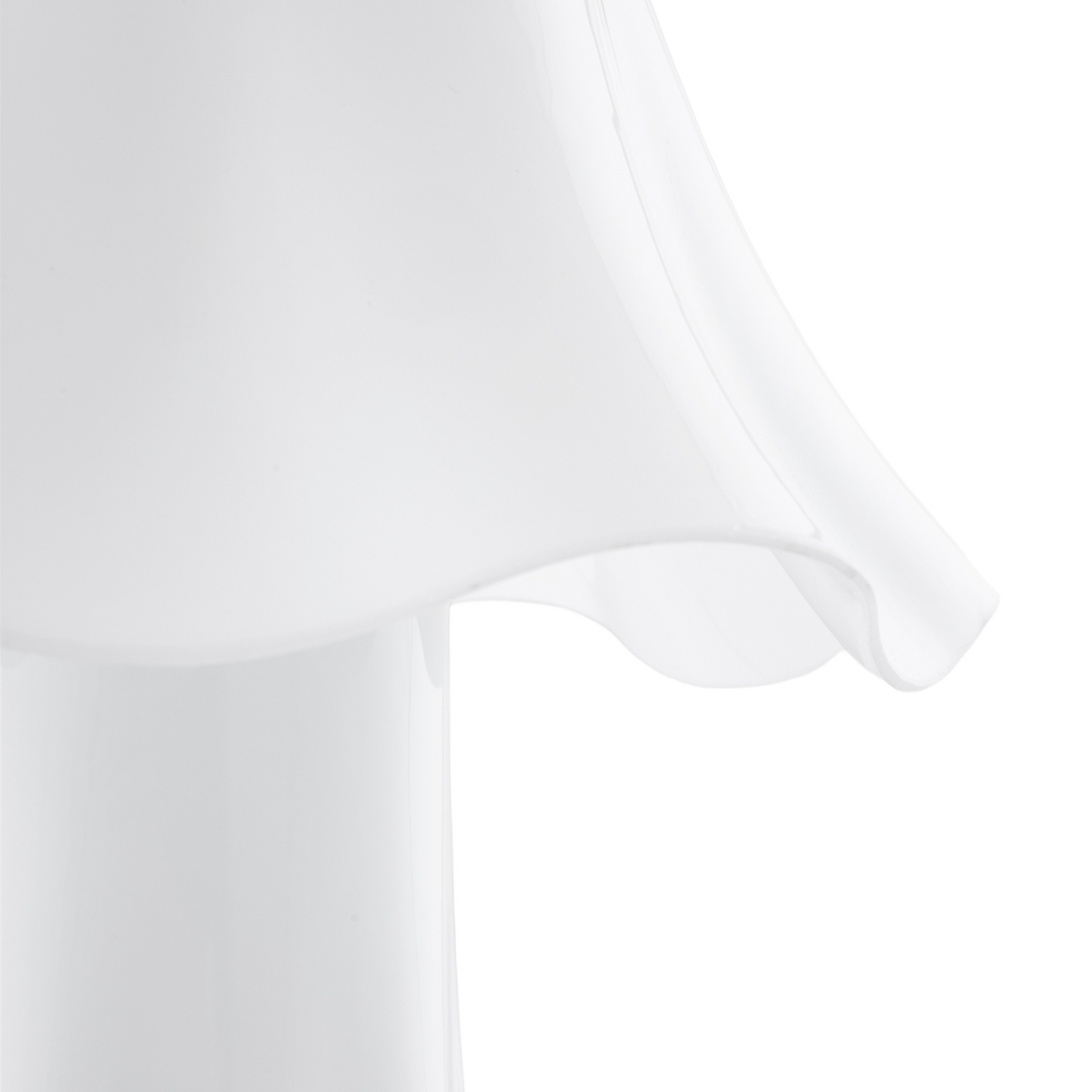 Lampe de table Globen Lighting « Bello » blanche, hauteur 30 cm, verre/métal Lampe de table Globen Lighting « Bello » blanche, hauteur 30 cm, verre/métal