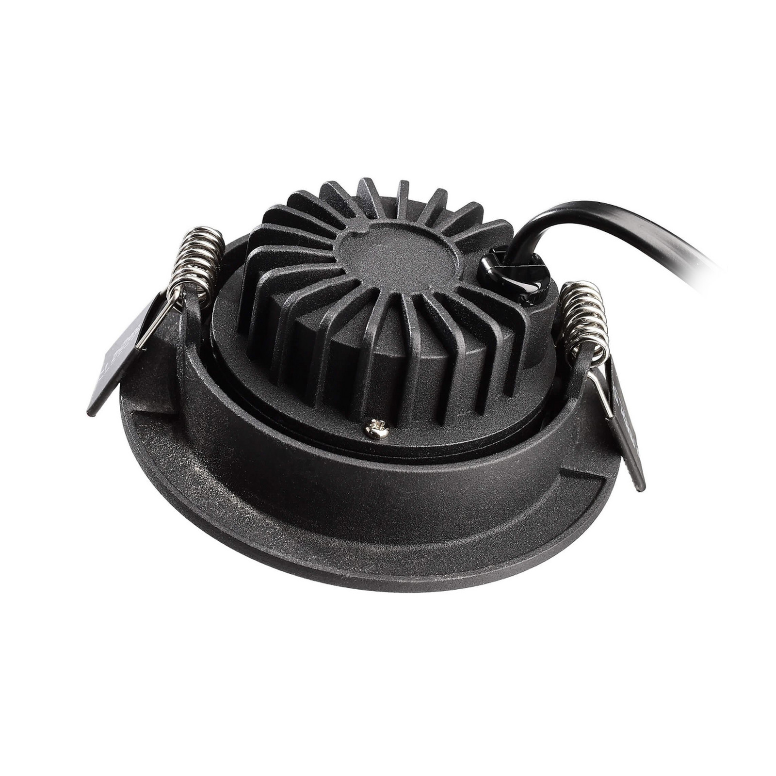 Deko-Light Μαύρο Εντοιχιζόμενο Φωτιστικό Οροφής Led Dione, Ip44, 4.000 K, Αμυδρό