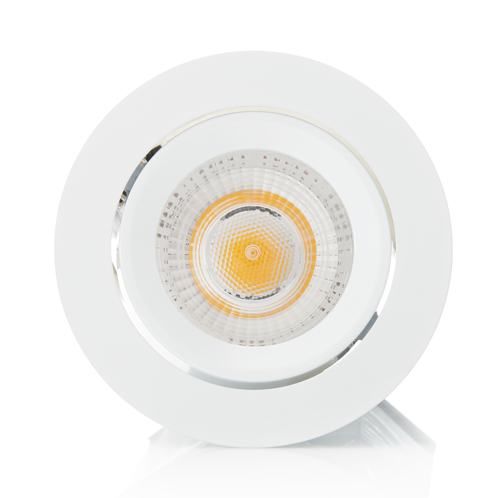 Arcchio Raku lampe encastrable inclinable, blanche
