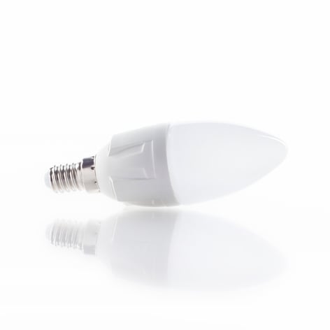 E14 6W 830 LED-Lampe in Kerzenform warmweiß