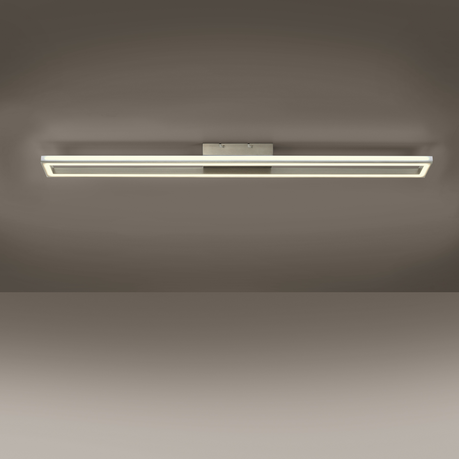 Paul Neuhaus Helix plafón LED, ángulo recto