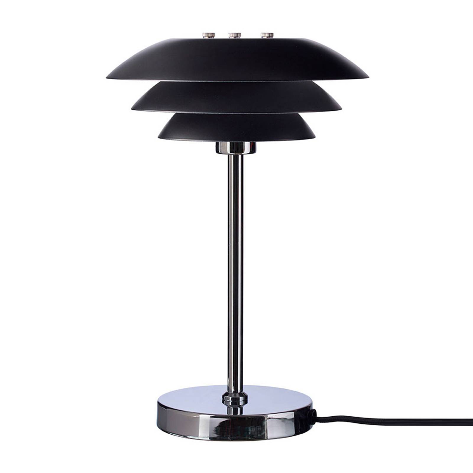 Dyberg Larsen DL20 bordslampa Ø 20 cm svart