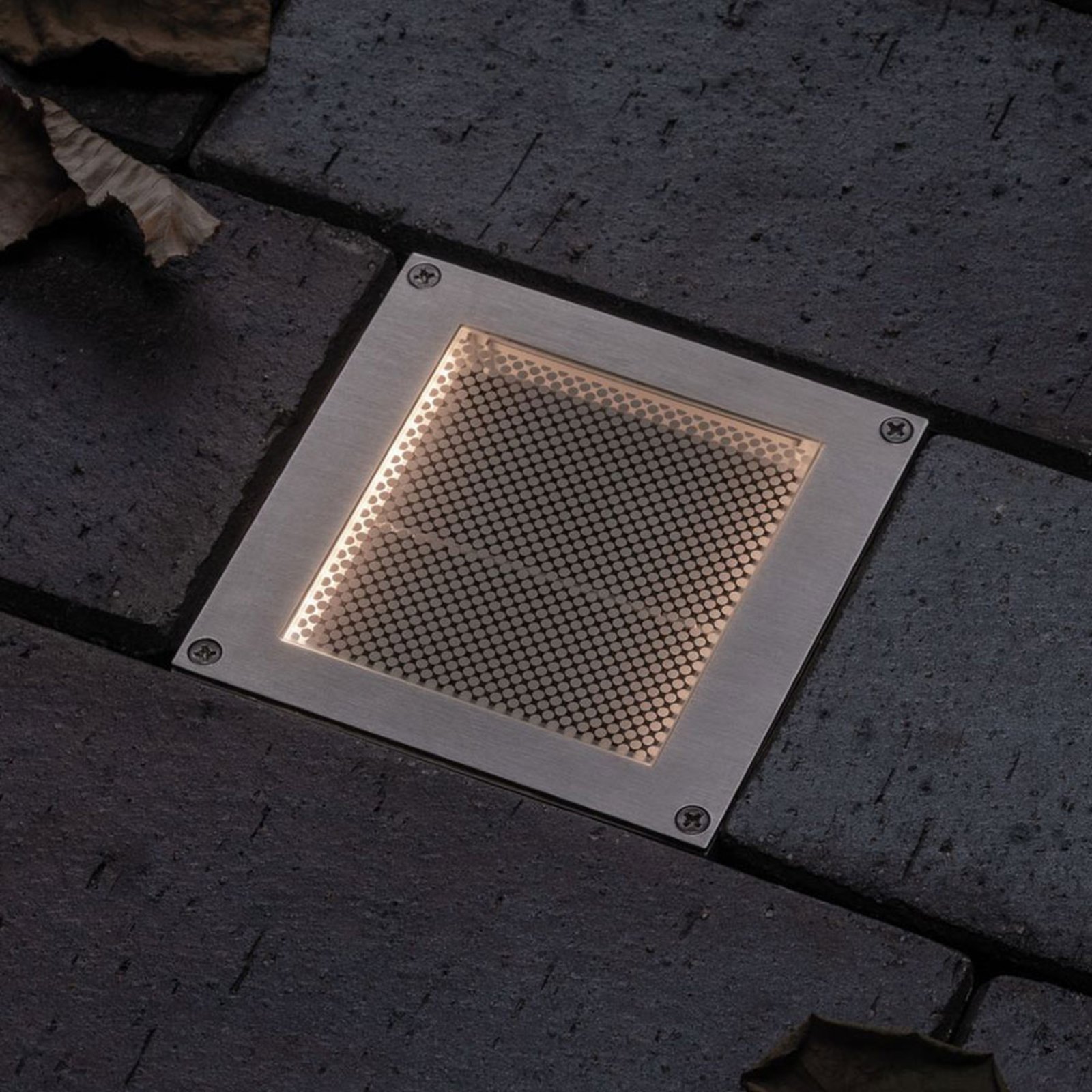 Paulmann spot encastré solaire LED Aron 10x10 cm