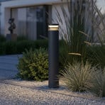 Ideal Lux Bolardo luminoso LED Boeing, altura 70 cm, negro, IP65