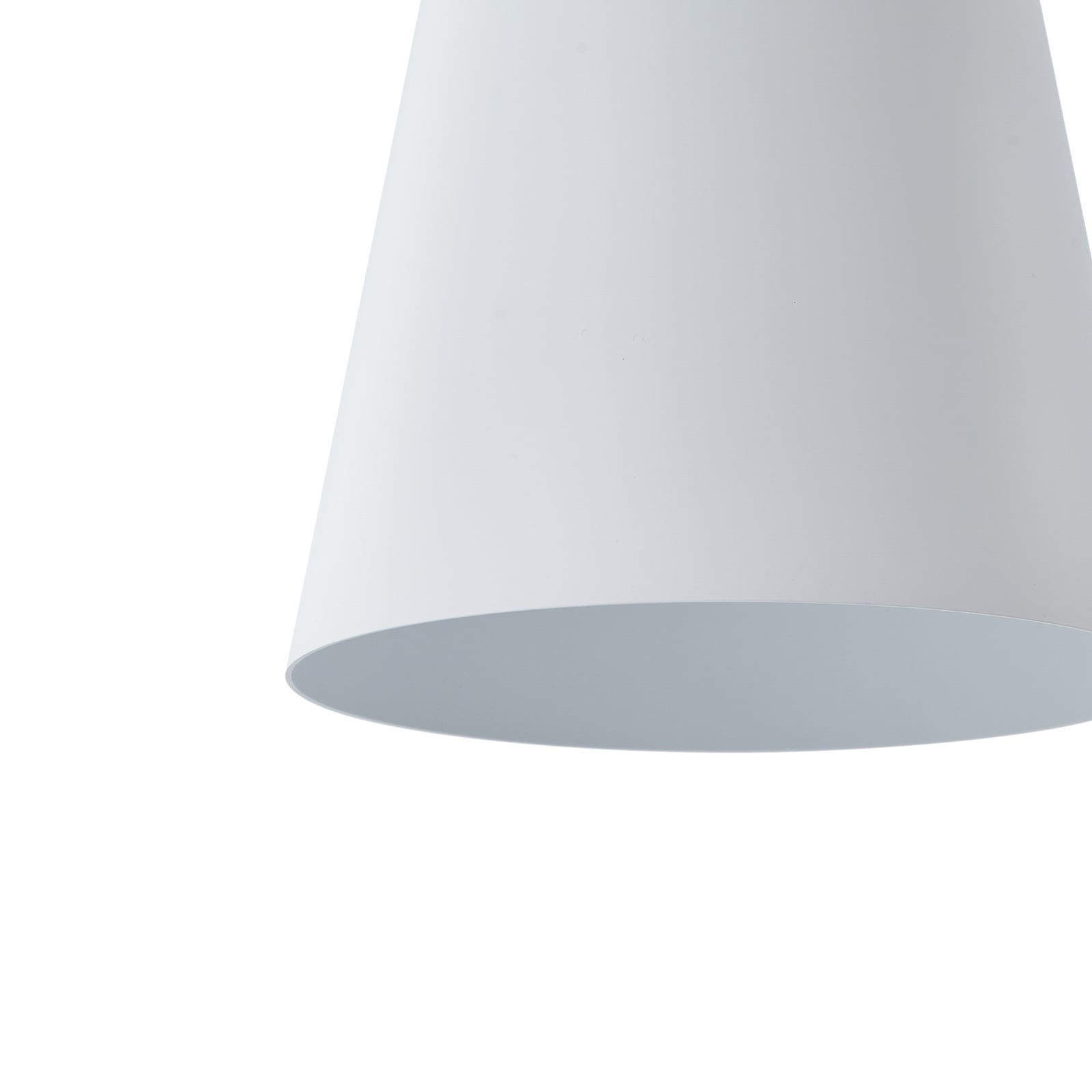 Montes Pendelleuchte, weiß, Ø 20 cm, Aluminium - NOLA