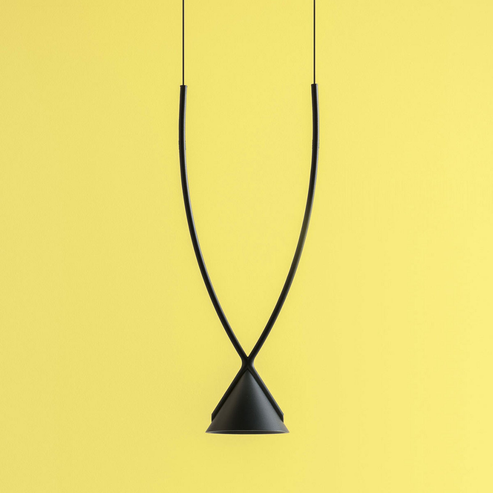Axo Light Axolight Jewel lampă suspendată LED o sursă negru - Camera de zi / sufragerie - design - Plastic