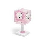 Детска настолна лампа Baby Jungle, розова, G4, ширина 14 cm