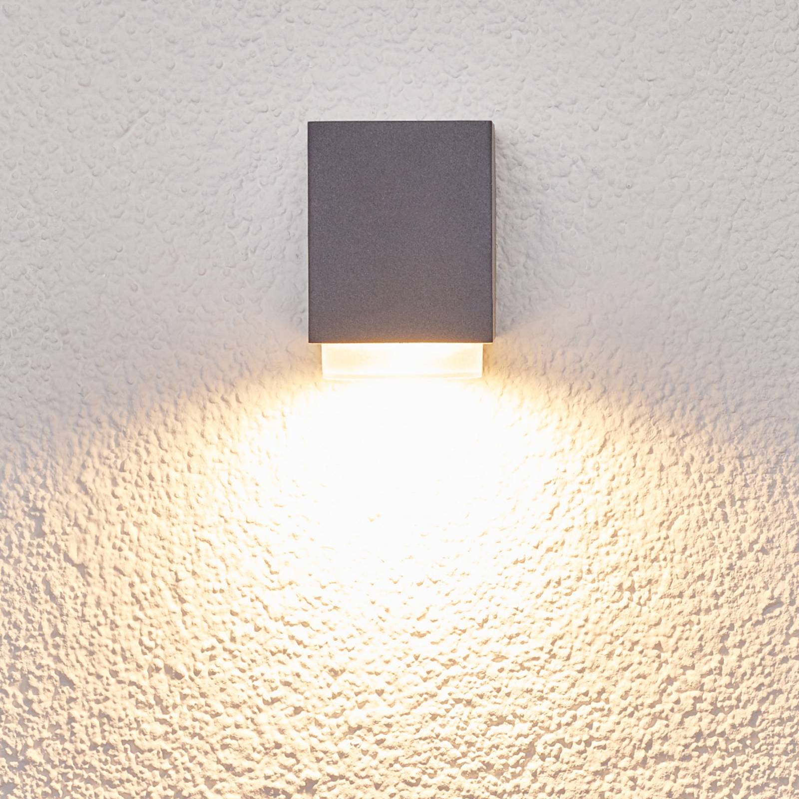 Jovan - Kültéri fali lámpa s.szürke színben