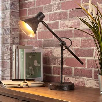 LED-Schreibtischleuchte Josia Schreibtischlampe Dimmbar Lampenwelt Leseleuchte 