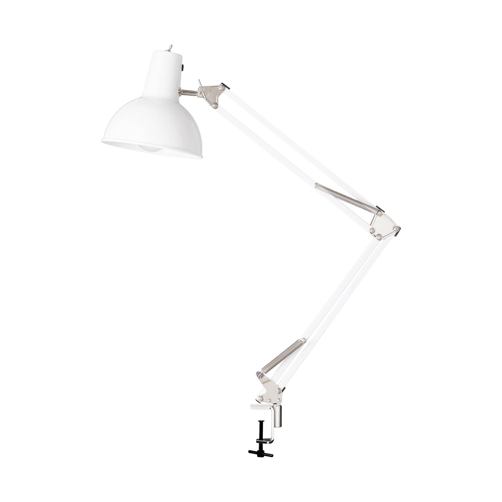 midgard Clip On Light - Living / Dining Room - Desk Lamp - Clip / Plug-in Light - Design - White