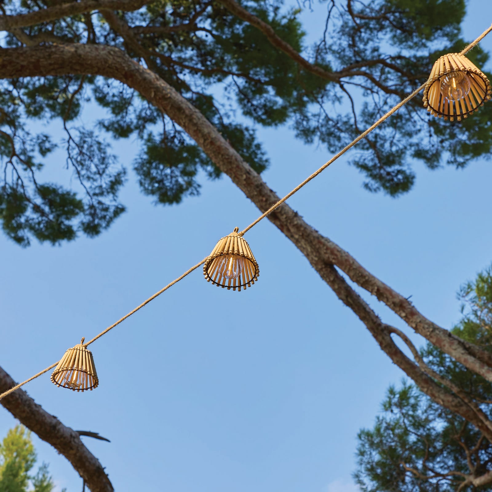 LED solárne svetelné reťaze Natura HYBRID, svetlohnedé, dĺžka 8 m LED solárne svetelné reťaze Natura HYBRID, svetlohnedé, dĺžka 8 m