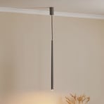 Hanglamp Sopel 1, kegelvormig, zilver