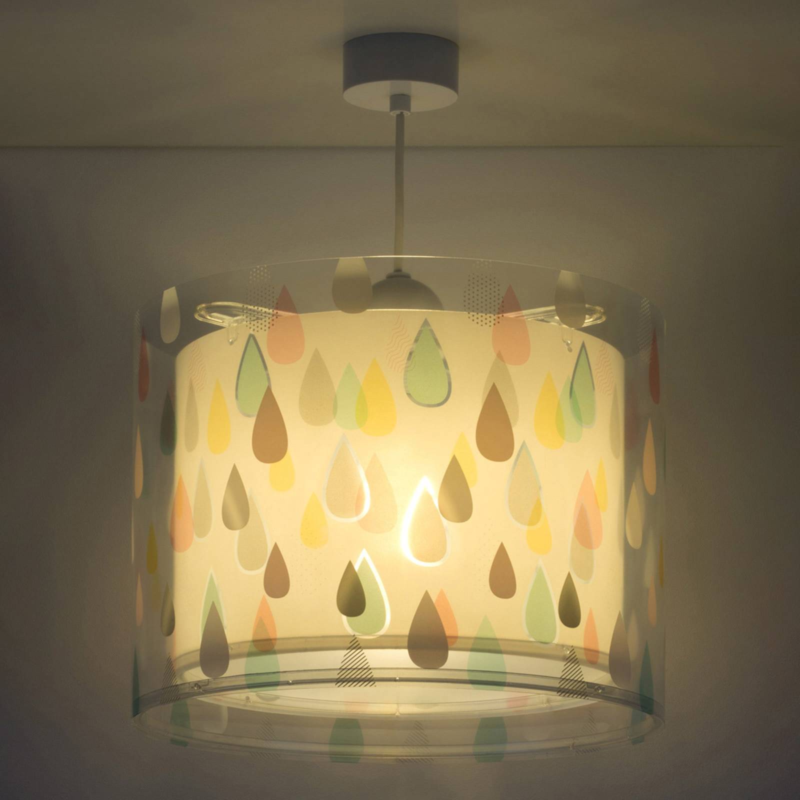 Dalber Color Rain gyermekszoba függő lámpa