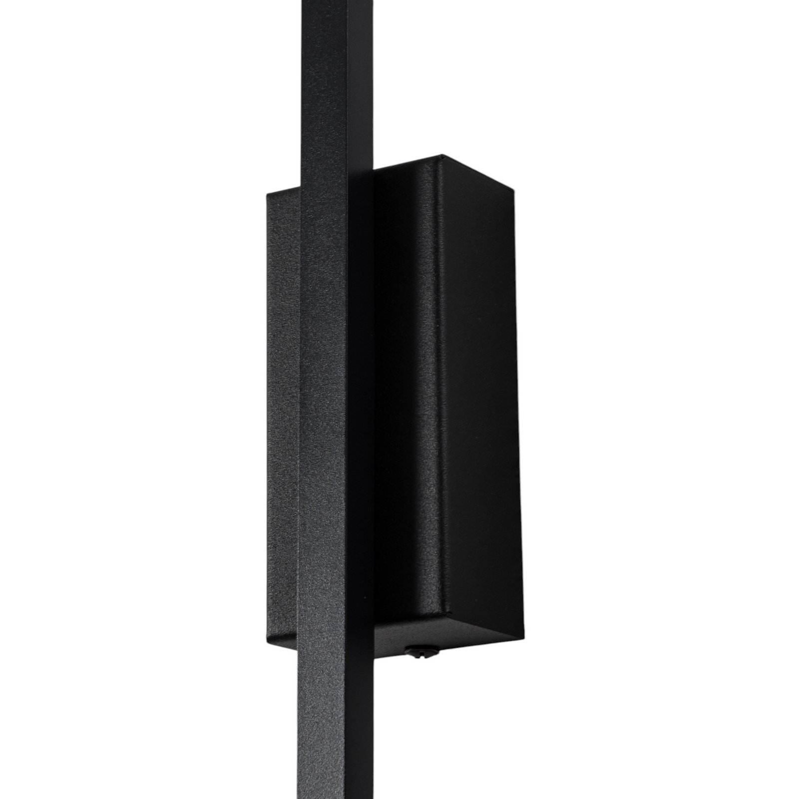 LED-Wandleuchte Flash, schwarz, Höhe 79 cm, Metall 1-flammig
