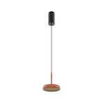 Maytoni LED hanglamp El, Ø 15,3 cm, oranje, aluminium