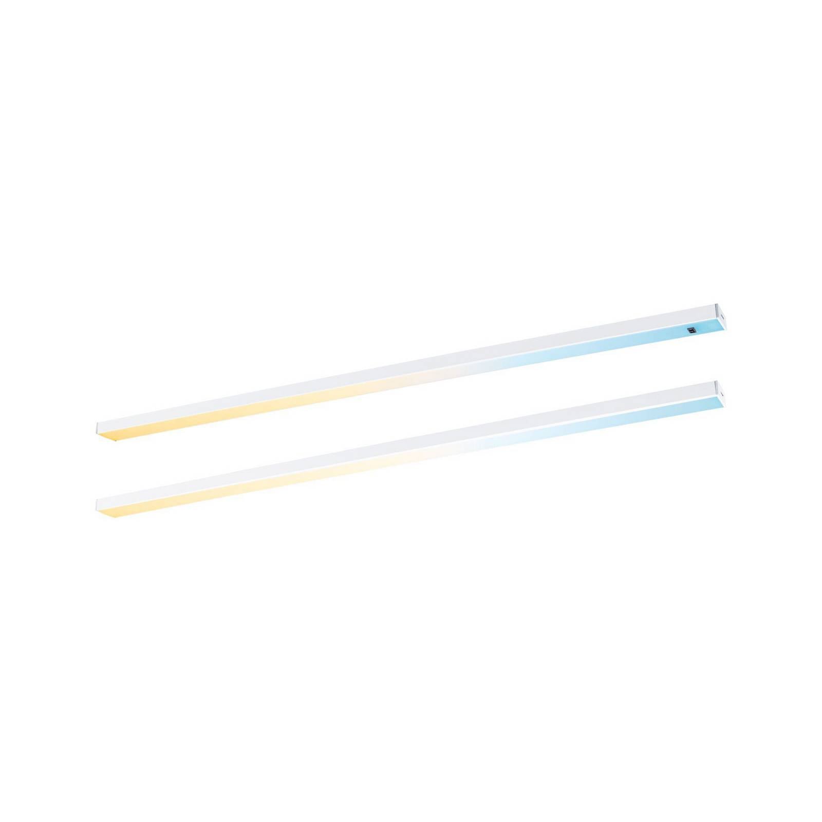 Inline LED-Unterbauleuchte-Basisset 6 W Warmweiß Weiß (matt)