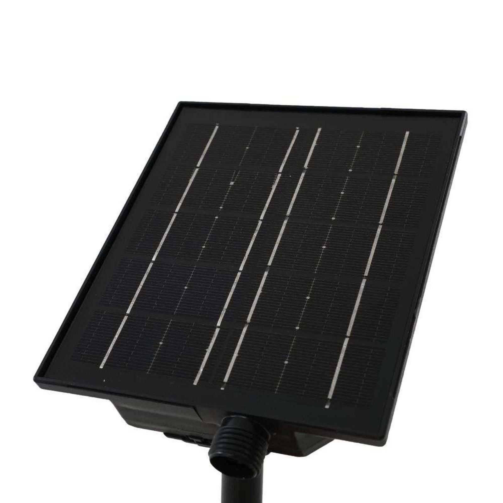 Lyris Solar Cell Lamp w/Ground spike Black - Lindby