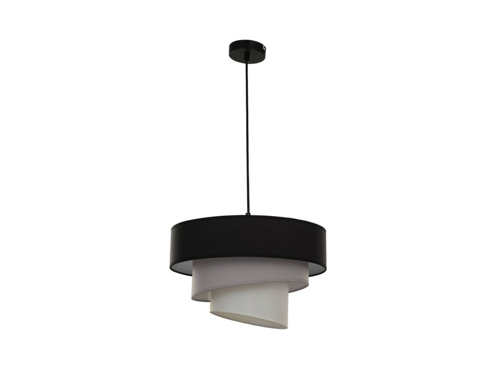 Coria Lustră Pendul Black/Grey - Lindby