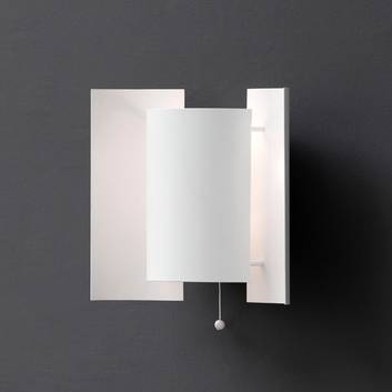 Northern Butterfly wall light, white