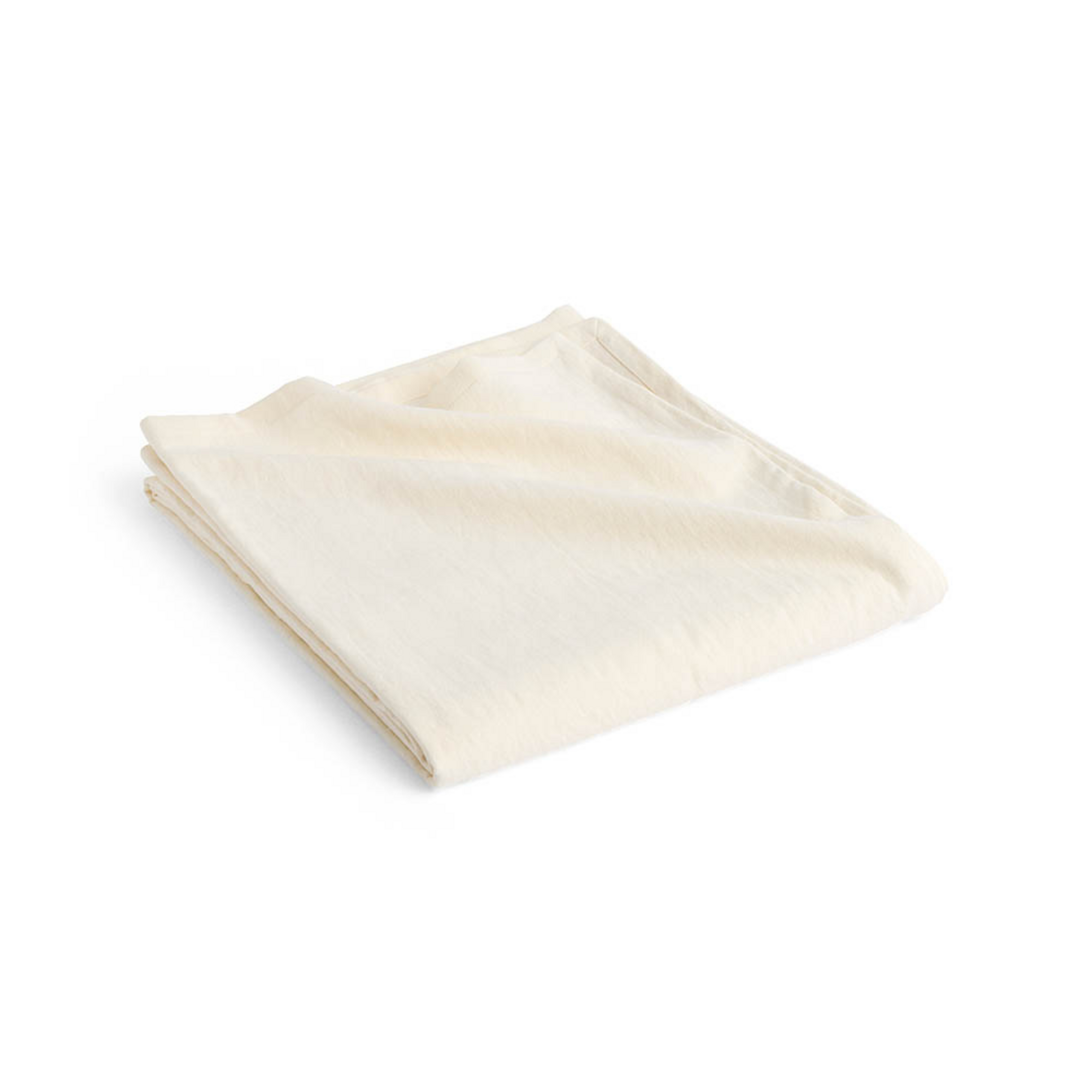 Linen Sengeteppe 240 x 260 Cream - Hay