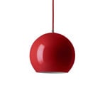 Lampada a sospensione Topan VP6 Vermilion Red - &Tradition