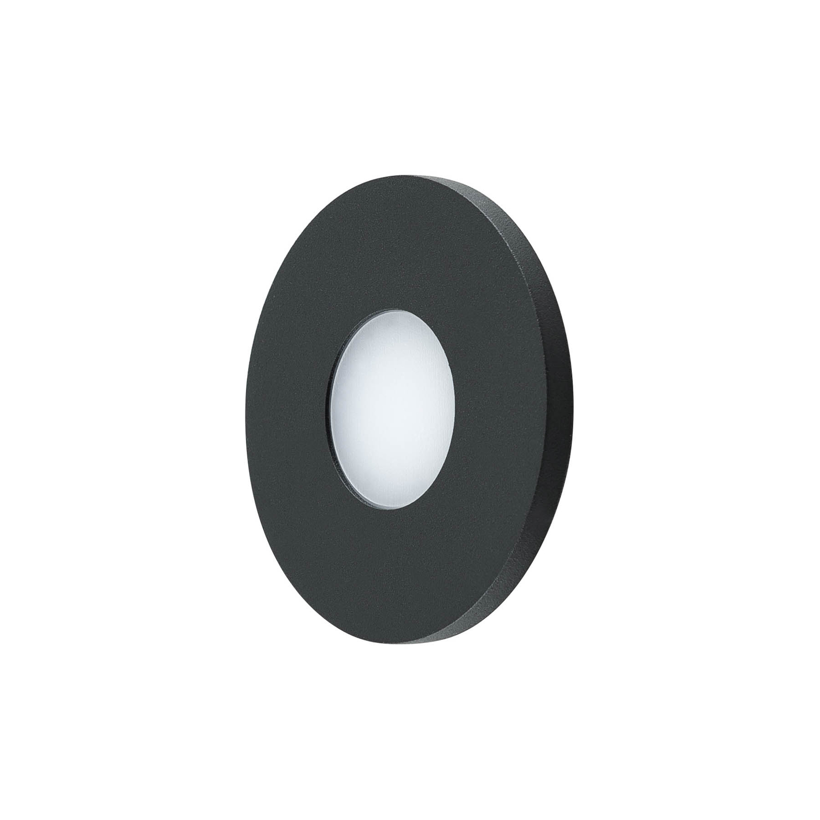 EVN LR230 recessed wall light direct anthracite