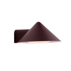 FRANDSEN LED fali lámpa Grasp, sötétvörös, szélesség 15 cm