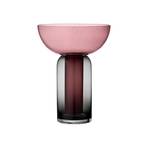 AYTM Vase Torus, pink, Ø 25 cm, height 33 cm, glass