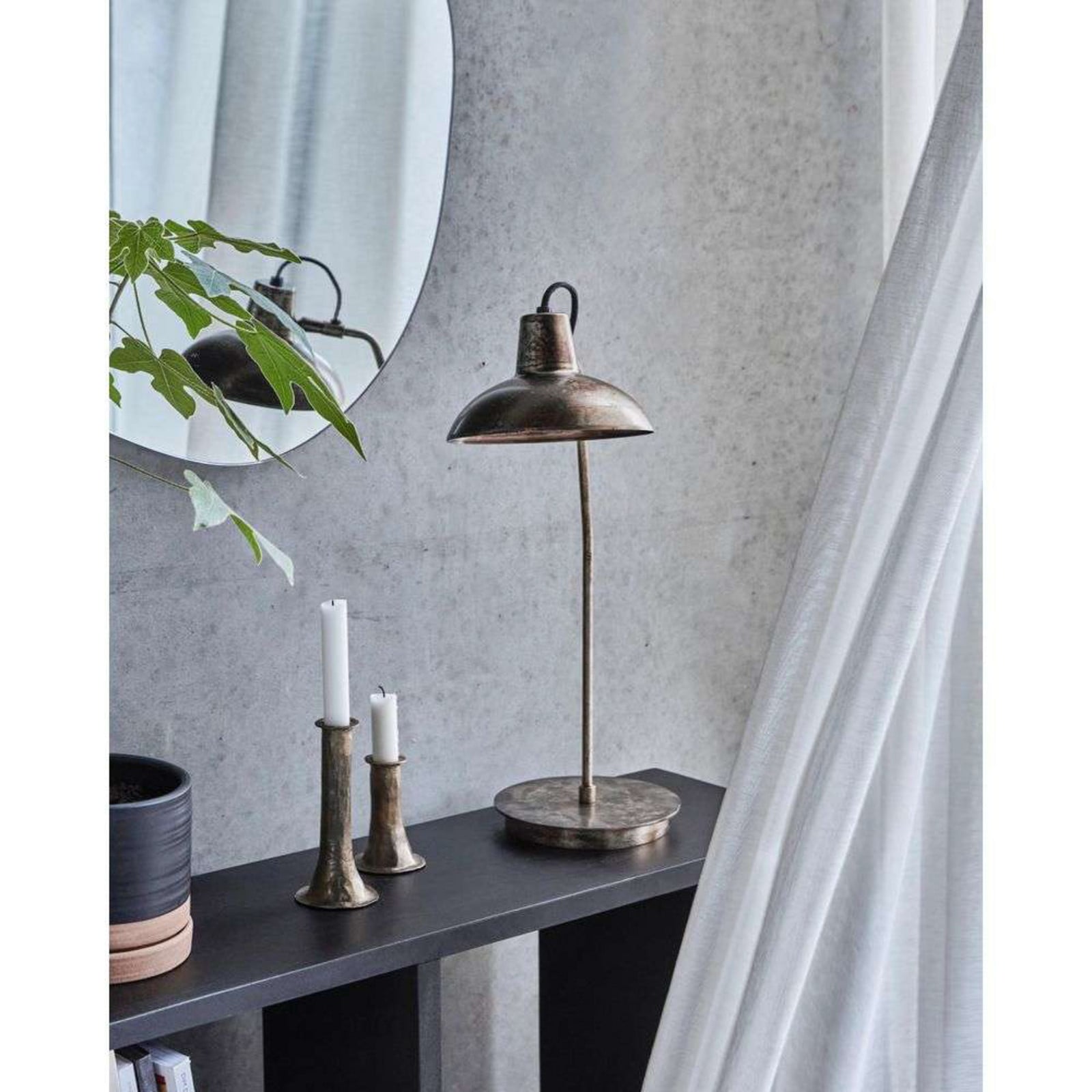 Desk Bordlampe Antique Brown House Doctor - Stue - Metal billede
