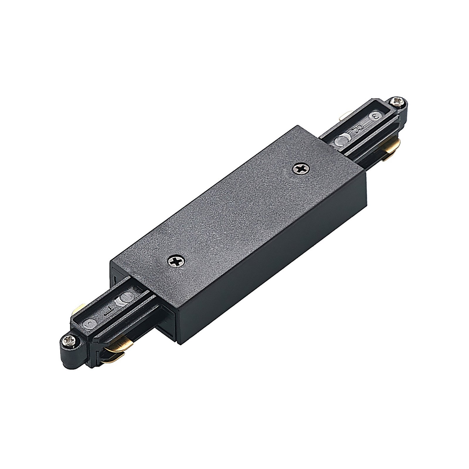 Lindby Schienensystem Linaro, GU10, 6-flg., schwarz, O-Form