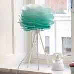 Carmina Mini table lamp turquoise/tripod white